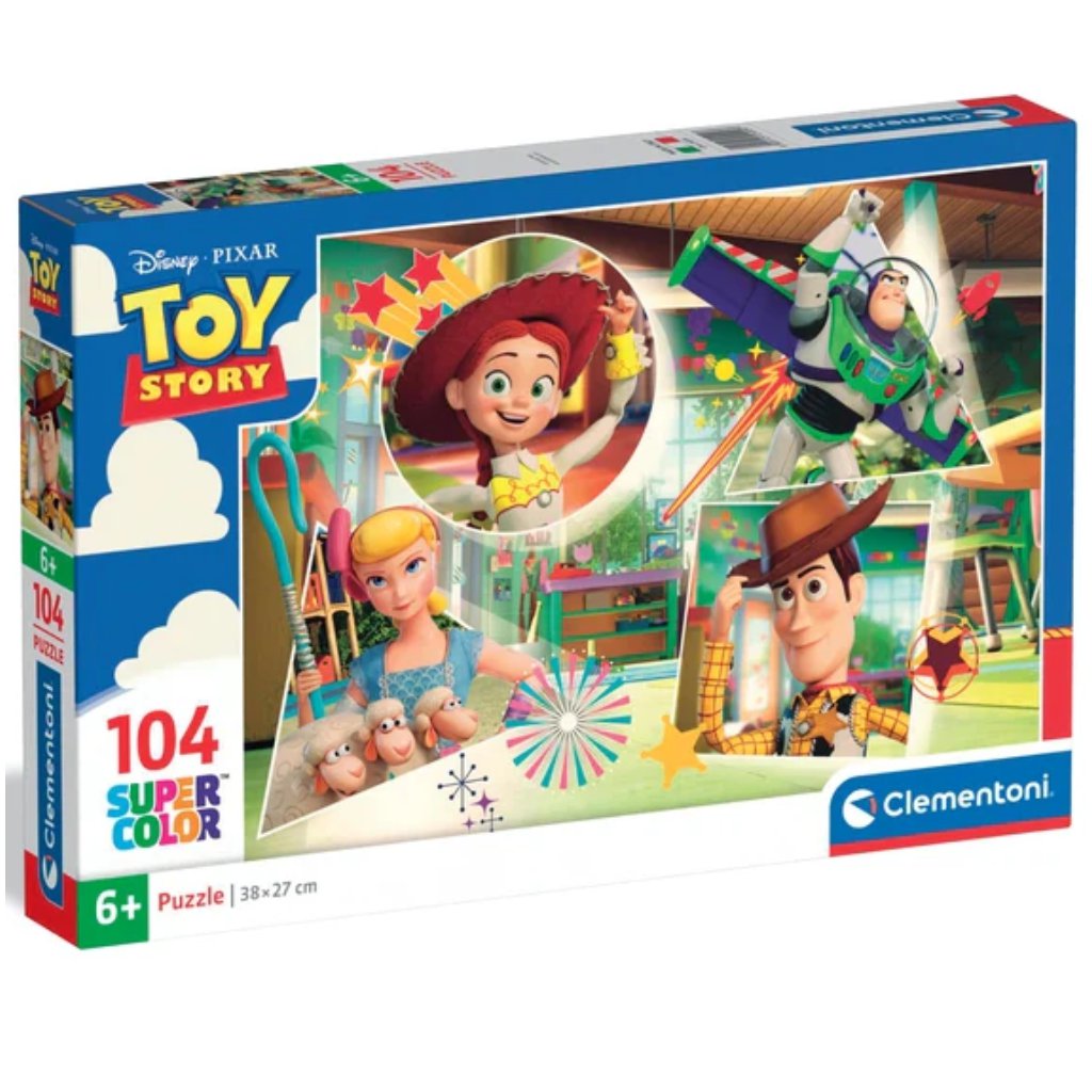 Toy Story Super Color puzzle 104 dielikov - Clementoni