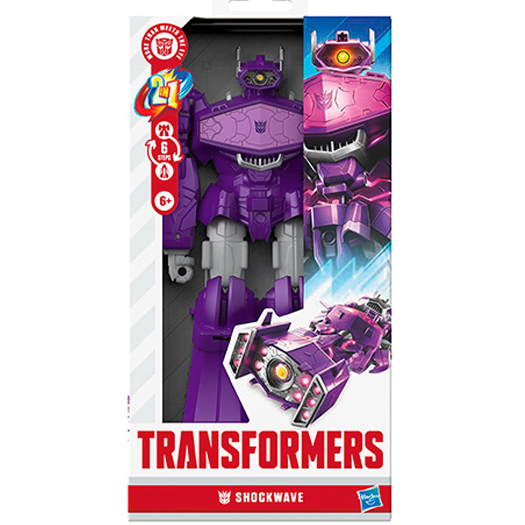 Transformers: Authentics Titan Changer Shockwave transformovateľná robotická figúrka - Hasbro