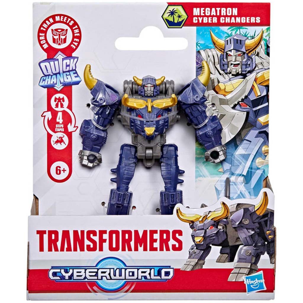 Transformers Cyberworld: Megatron – Cyber Changers figúrka - Hasbro