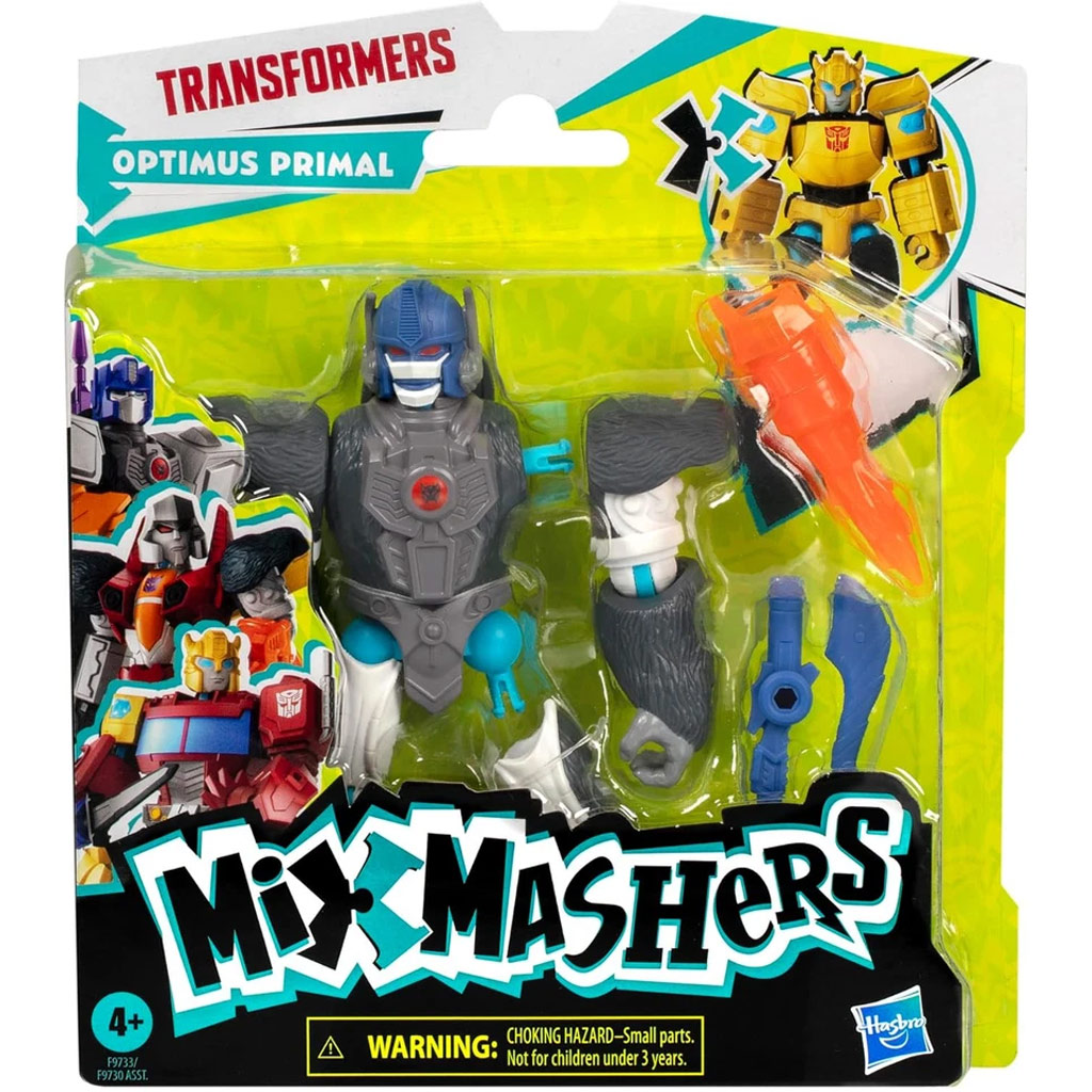 Transformers: Mix Mashers Optimus Primal figúrka s doplnkami - Hasbro