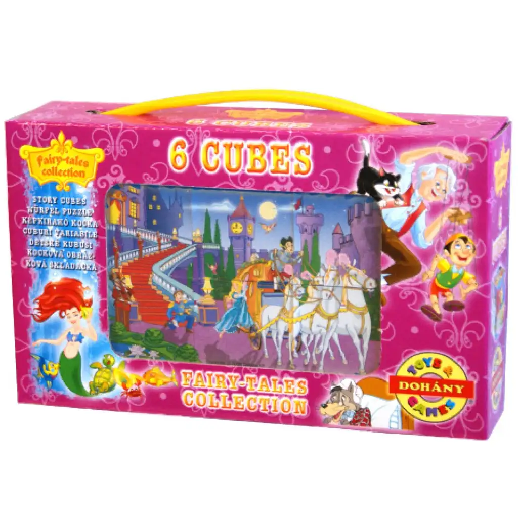 Mini rozprávkové kocky 6ks