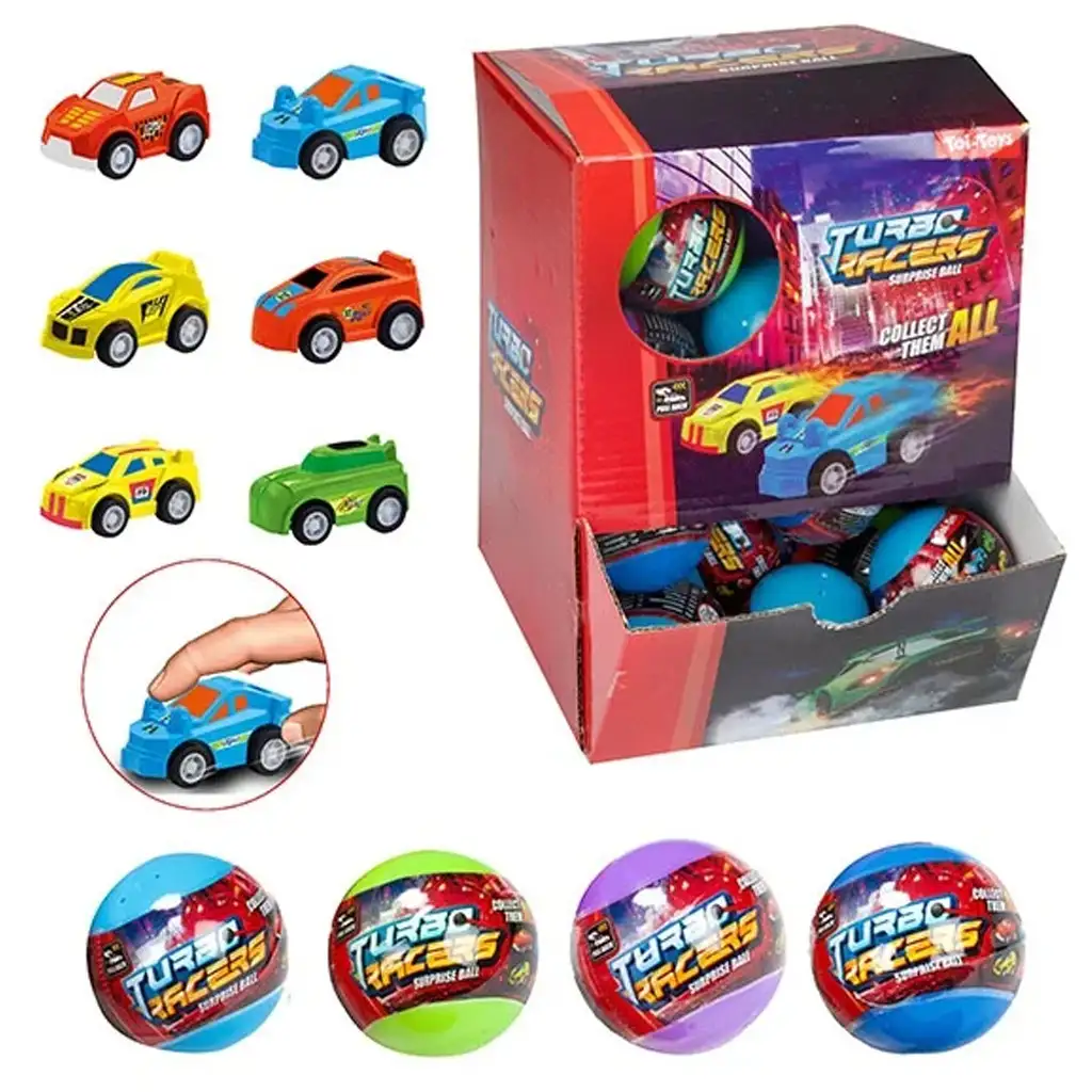 Turbo Racers prekvapivé vajíčko s pretekárskym autom 1ks