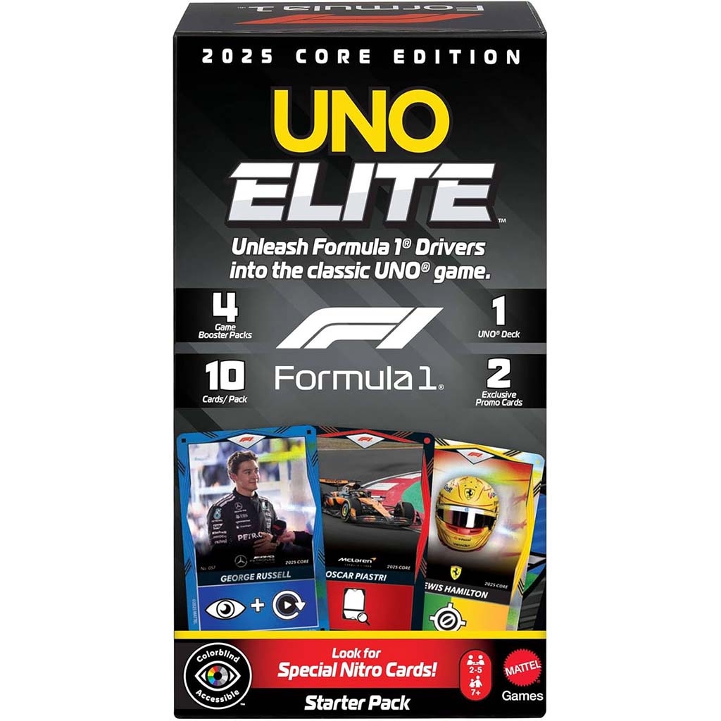 UNO Elite F1 kartová hra - Mattel