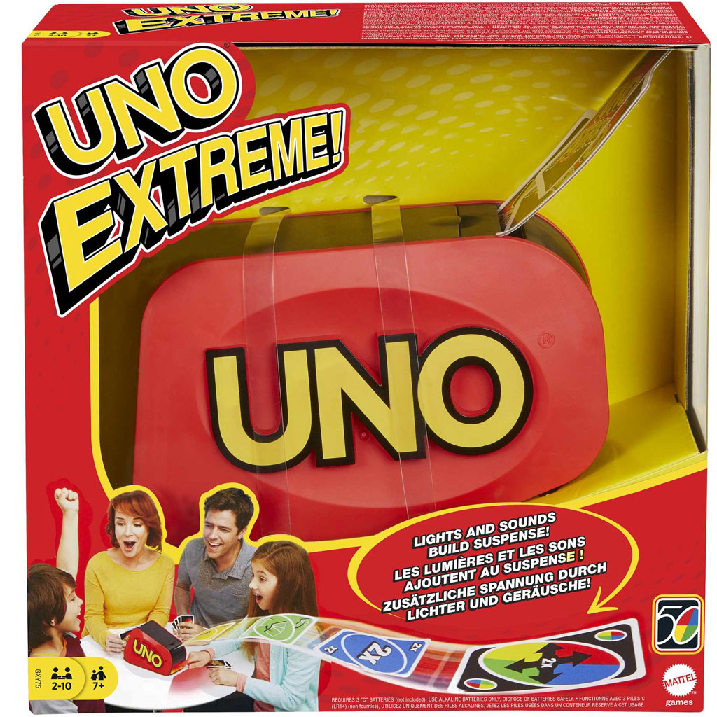 UNO Extreme karta - Mattel
