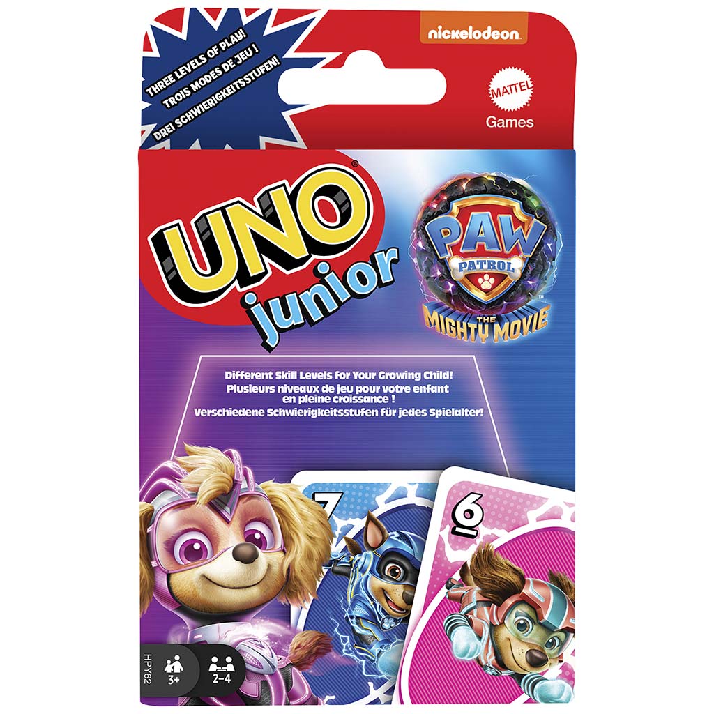 UNO Junior: Kartová hra Tlapková patrola - Mattel