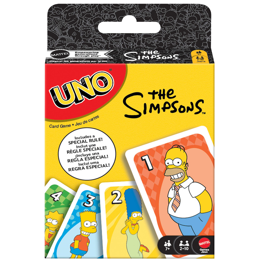 UNO Simpson kartová hra - Mattel
