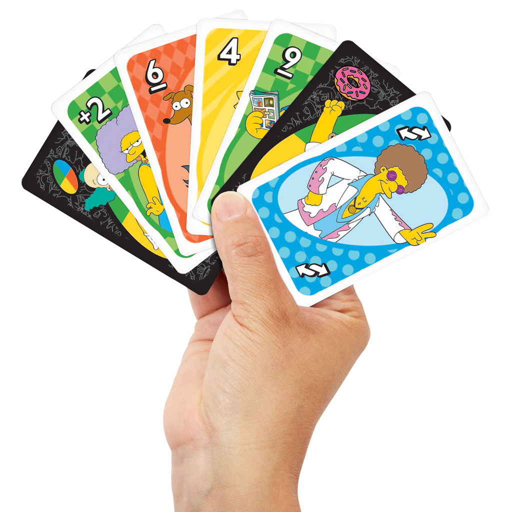 UNO Simpson kartová hra - Mattel kép 4