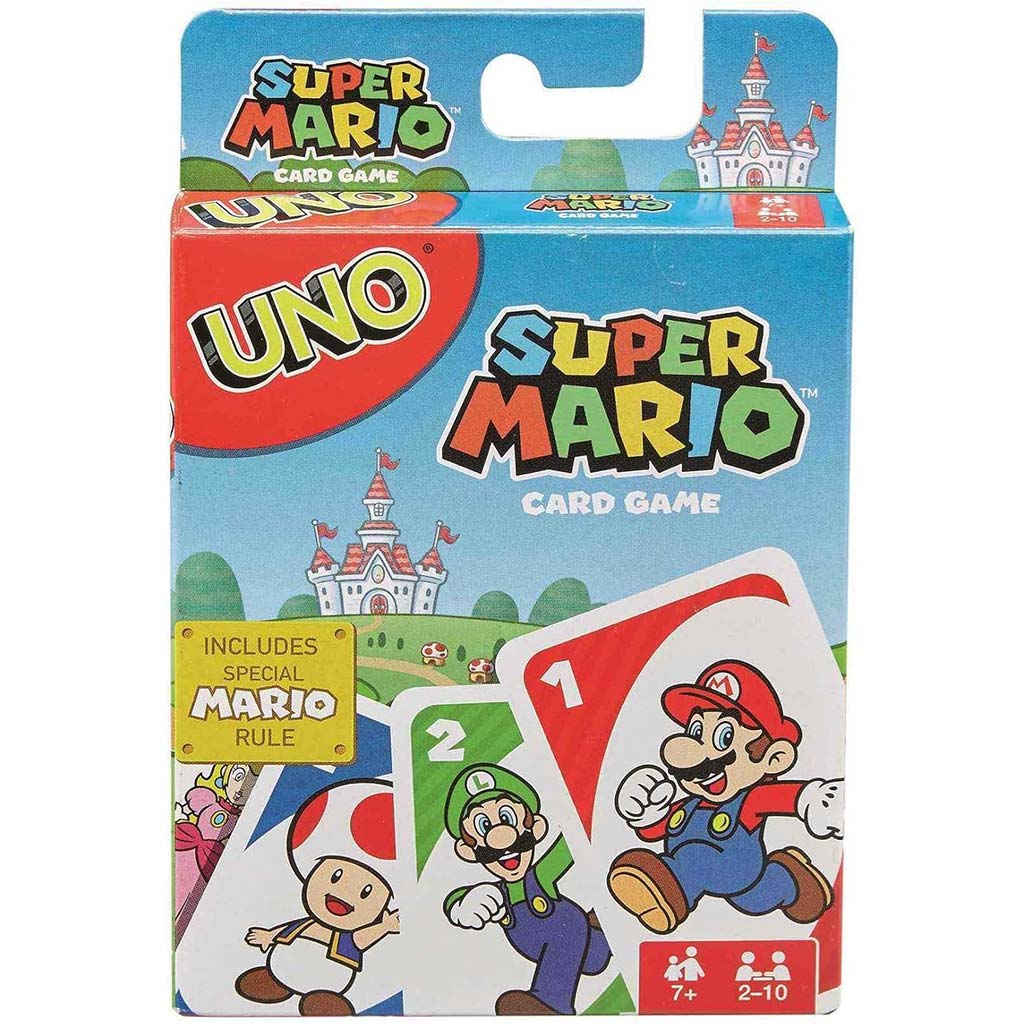 UNO Super Mario kartová hra - Mattel
