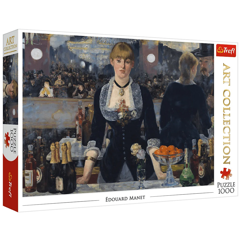 Umelecká kolekcia: Édouard Manet - Bar vo Folies Bergère 1000-dielne puzzle - Trefl