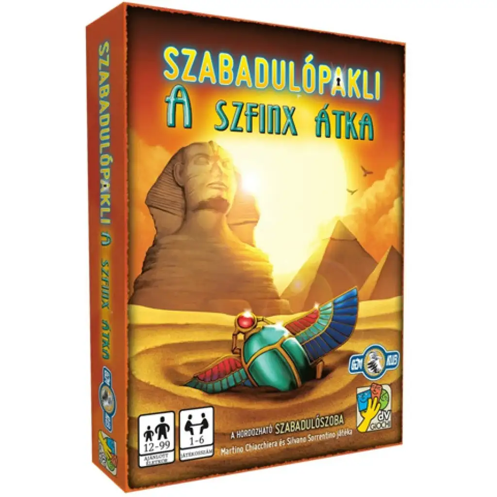 Úniková hra: Prekliatie sfingy spoločenská hra