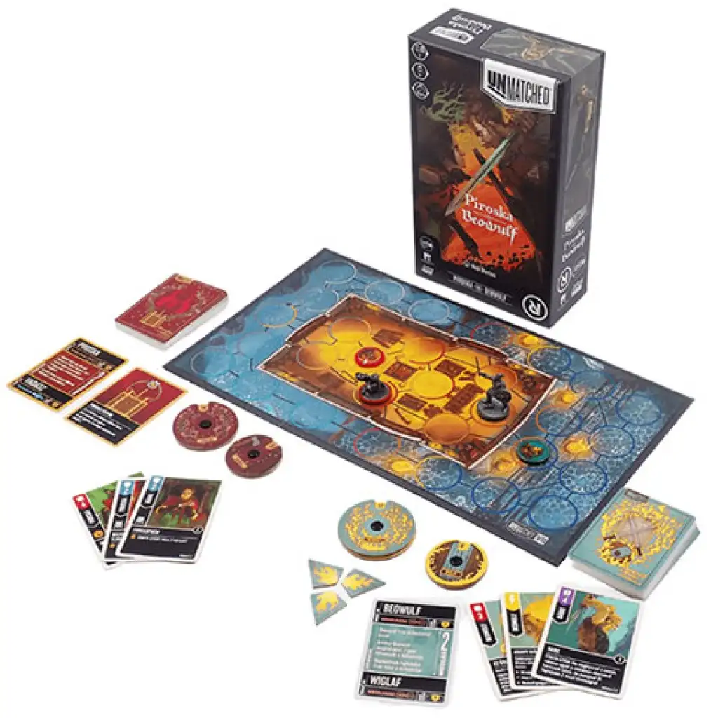 Unmatched: Červená čiapočka vs. Beowulf stolová hra