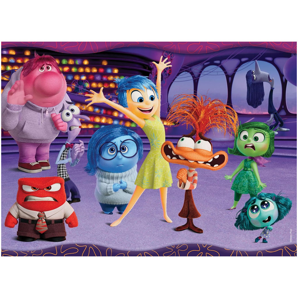 V hlave 2 2 v 1 48-dielne puzzle a omaľovánka 35x25 cm - Lisciani kép 2