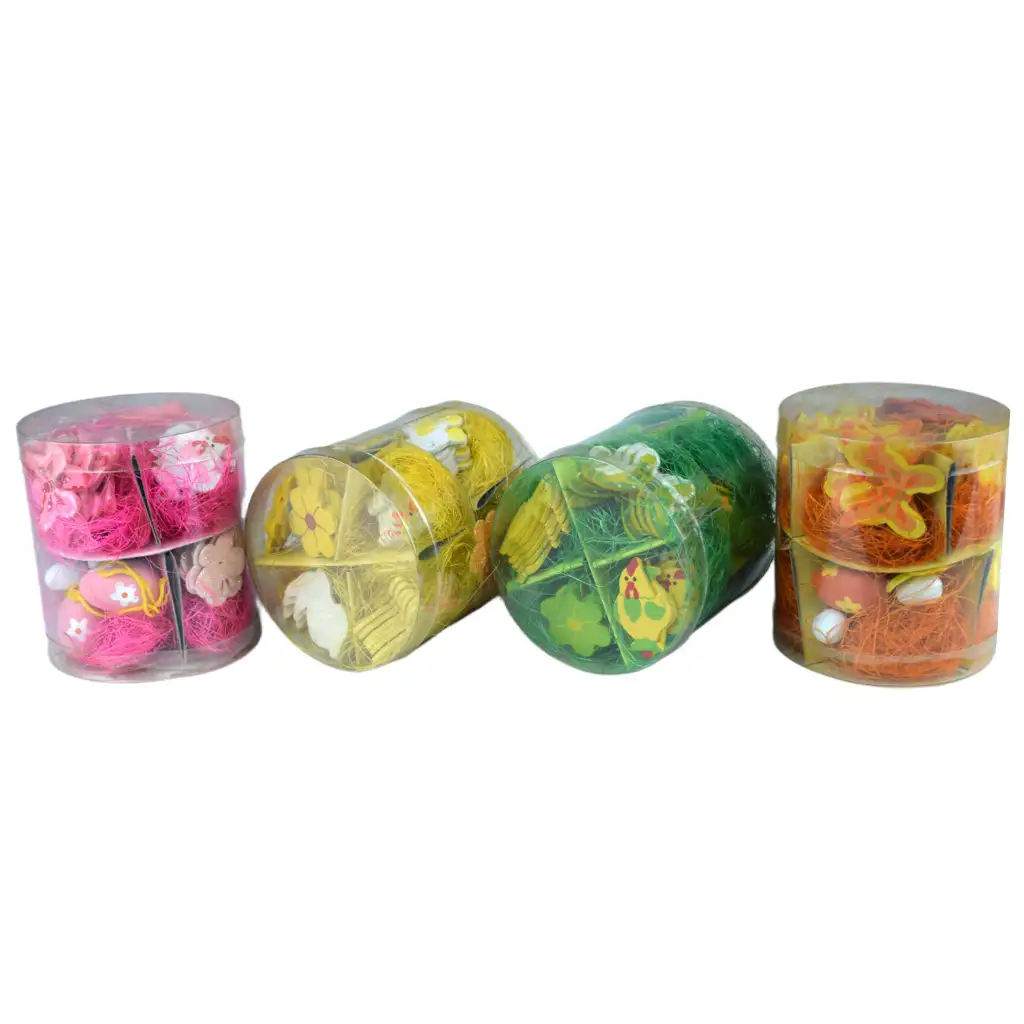 Veľkonočná dekoračná sada v rôznych farbách 1ks