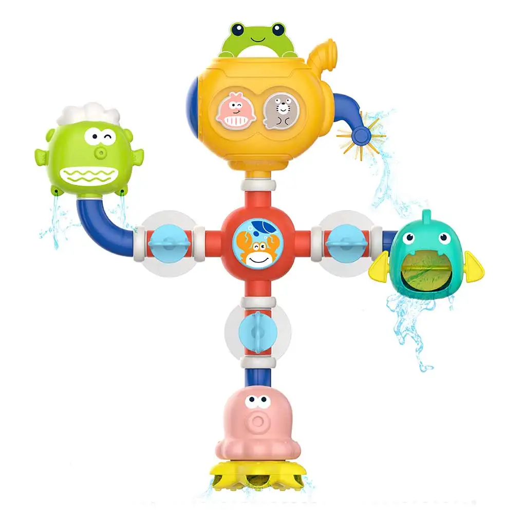 Veselý svet: Kúpeľová hračka morských živočíchov s mäkkými telami kép 2