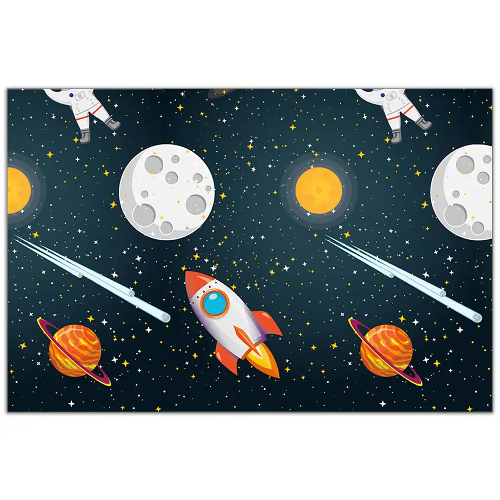 Vesmírne dobrodružstvo plastový obrus 120x180 cm