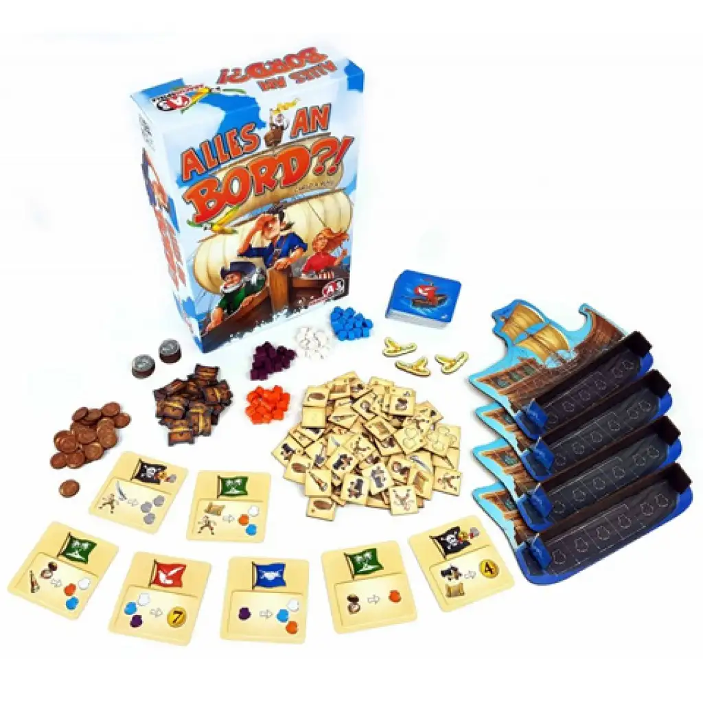 Všetci na palubu! spoločenská hra kép 4