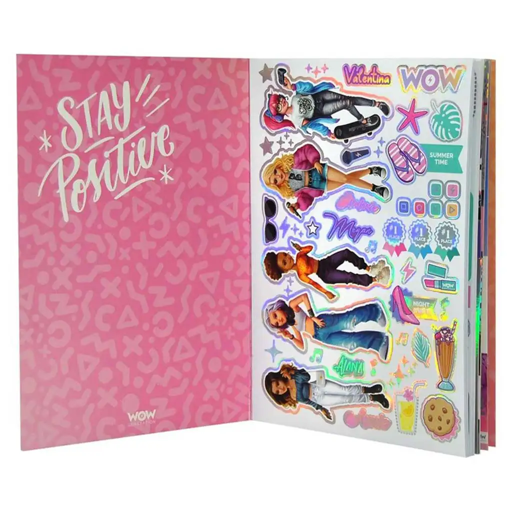 WOW Generation: Zošit s nálepkami kép 3