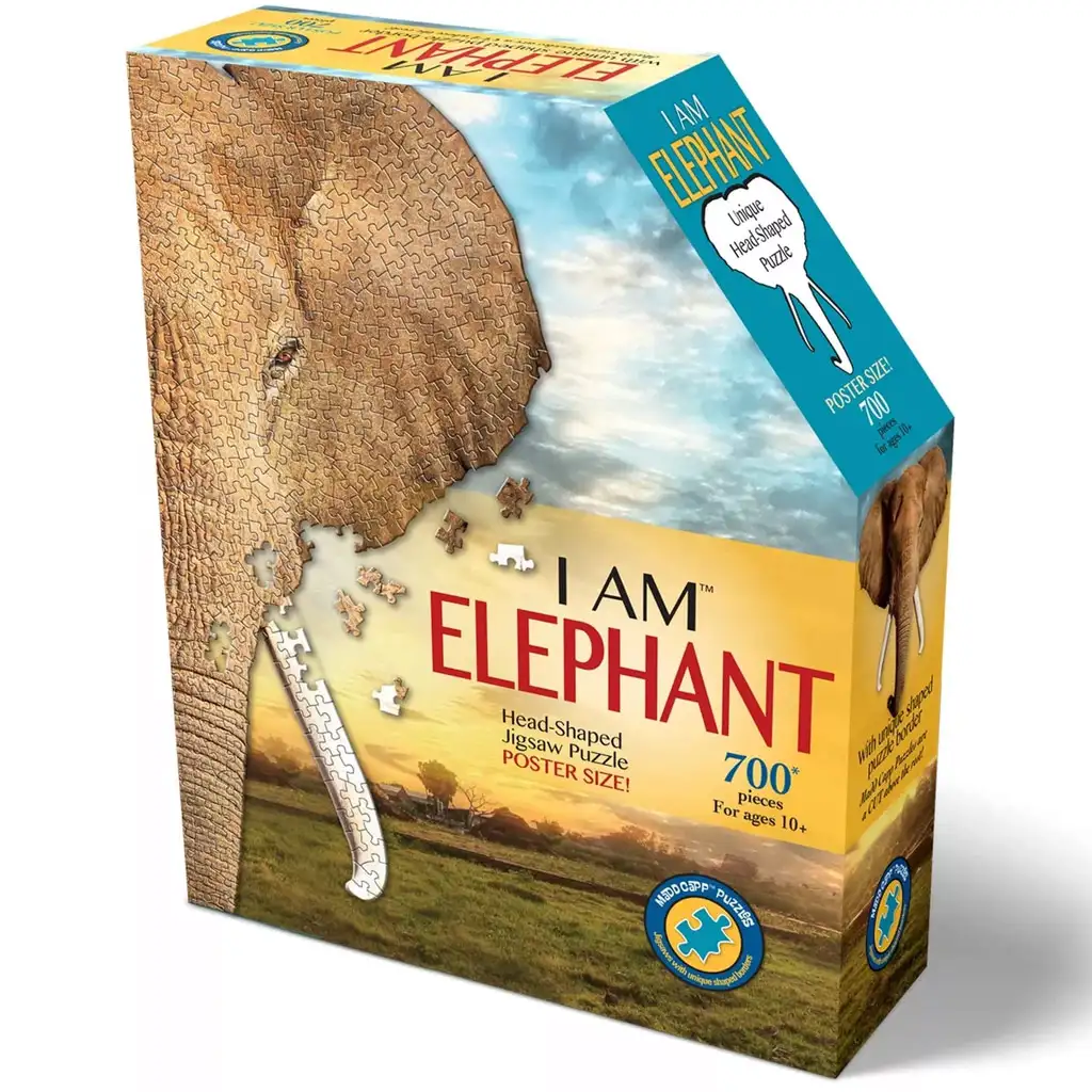 WOW obrovské puzzle so slonom, 700 dielikov