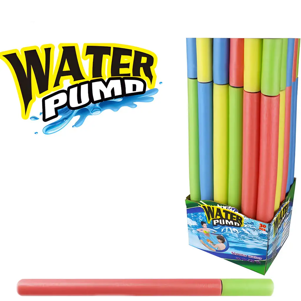 WaterWow: Hubková, farebná vodná pištoľ 60cm viacfarebná