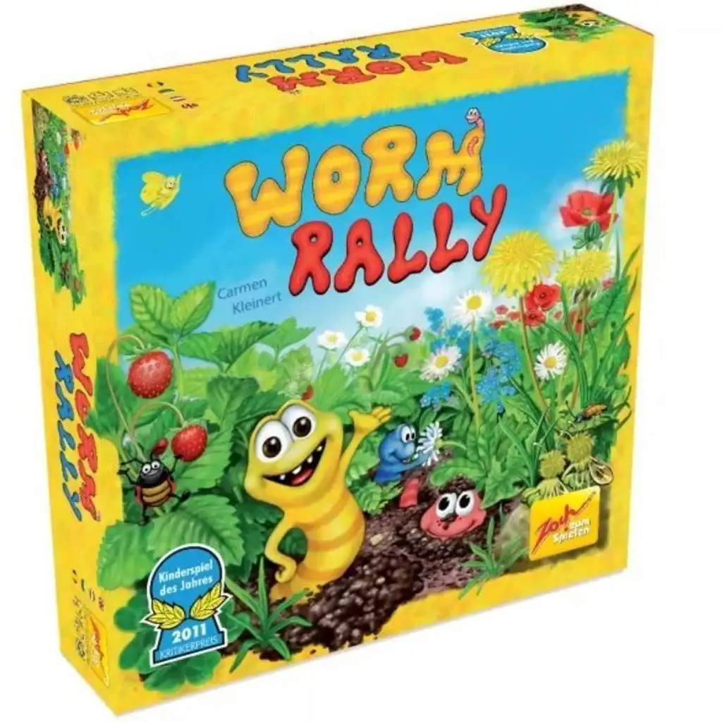 Worm rally spoločenská hra