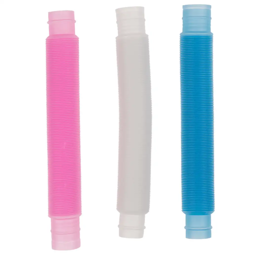 XL Fidget Pop Tube: Flexibilná dekorácia svietiaca v tme, v rôznych variantoch 20cm kép 2