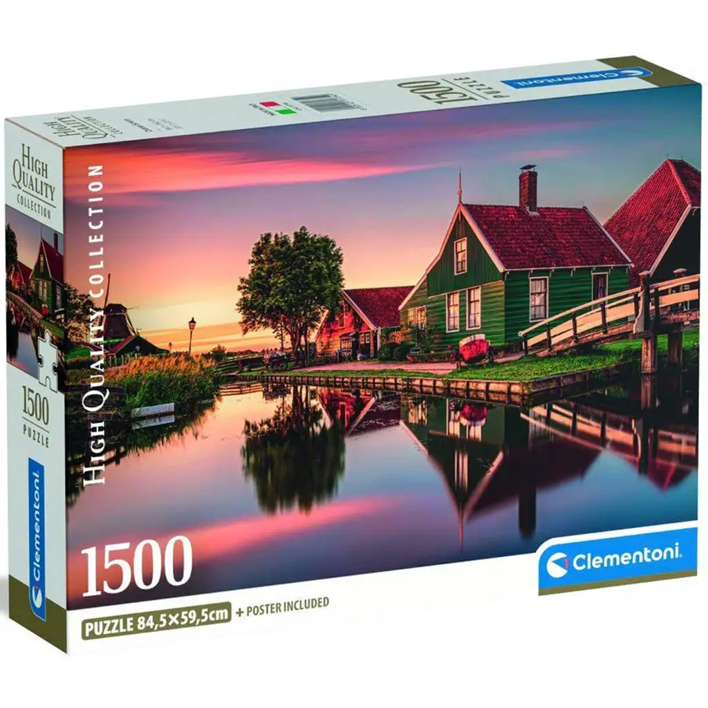Zaanse Schans HQC 1500 dielikov puzzle - Clementoni