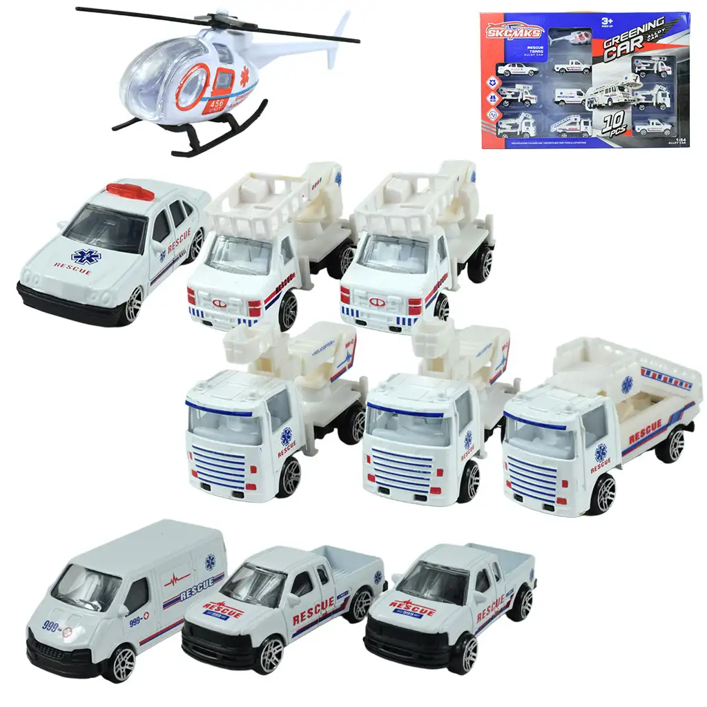 Záchranné tímy: 10 súprav záchranných vozidiel kép 2
