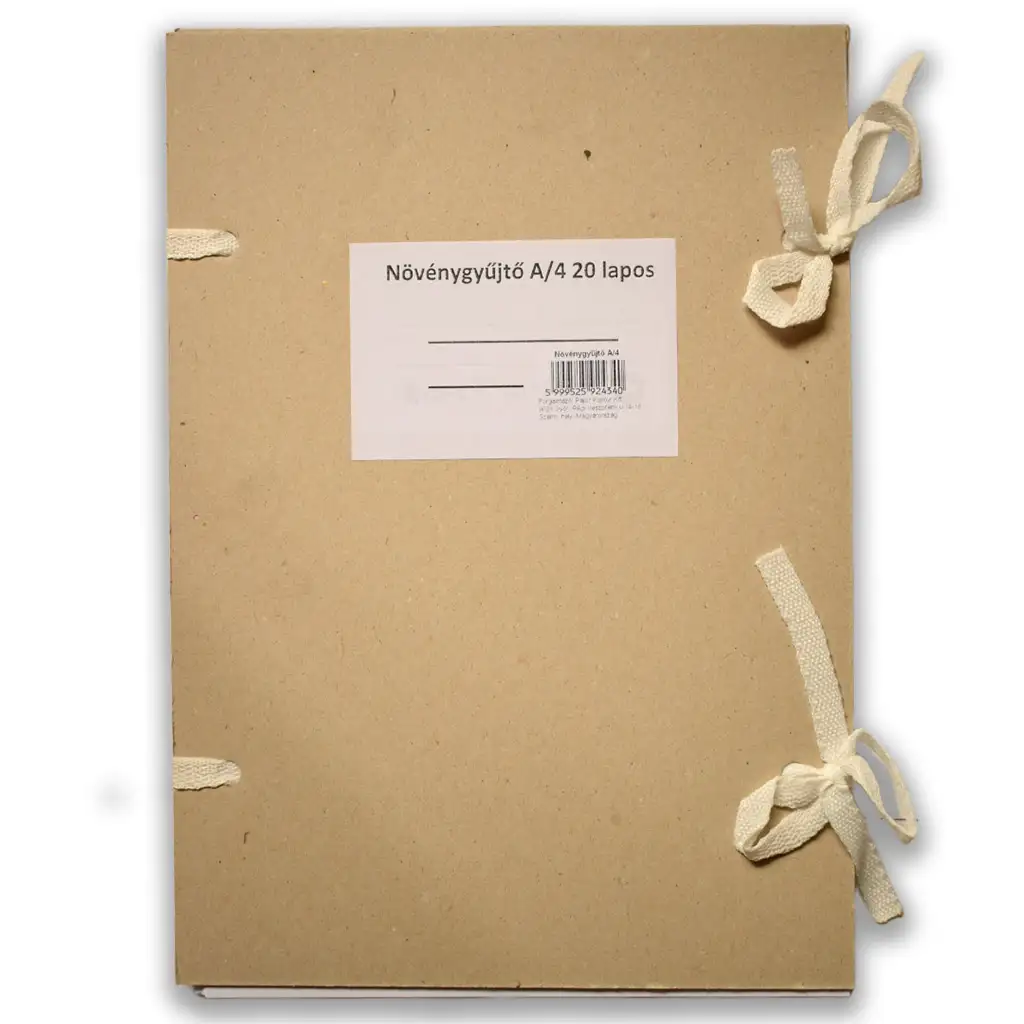 Zberateľská mapa rastlín s 20 listami A/4 kép 1
