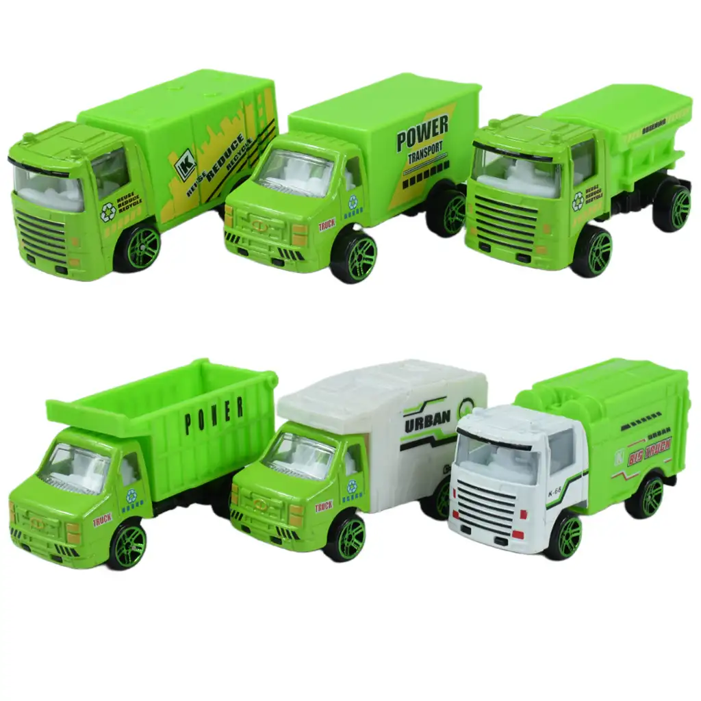 Zelenenie auta: Sada 10 nákladných áut na prepravu odpadu kép 3