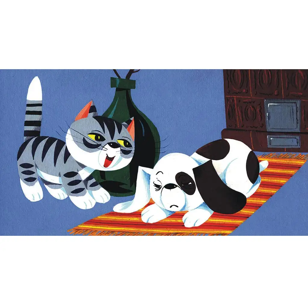 Zlobivá mačka diapozitív