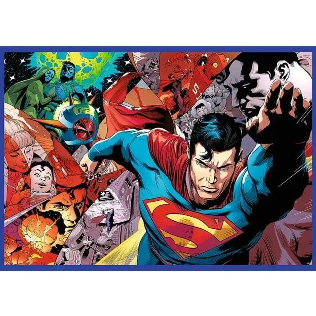 DC: Odvážny Superman 4x250-dielne puzzle - Trefl kép 2