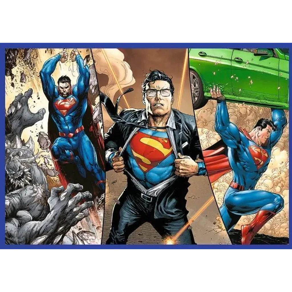 DC: Odvážny Superman 4x250-dielne puzzle - Trefl kép 3