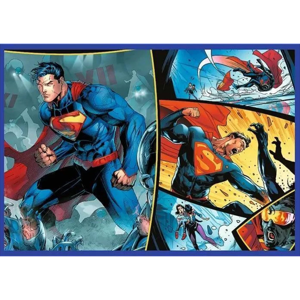 DC: Odvážny Superman 4x250-dielne puzzle - Trefl kép 4