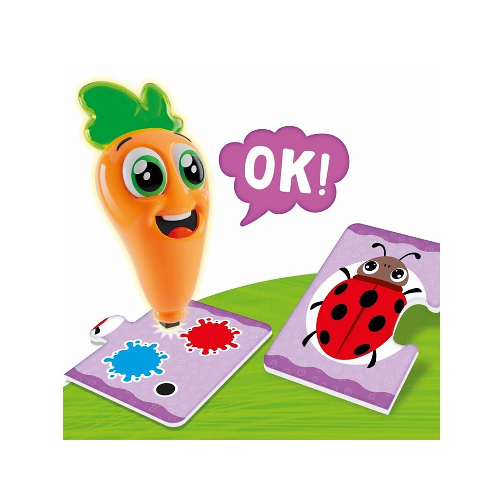 Carotina baby: Farma – rozvojová hra s interaktívnym perom - Lisciani kép 3