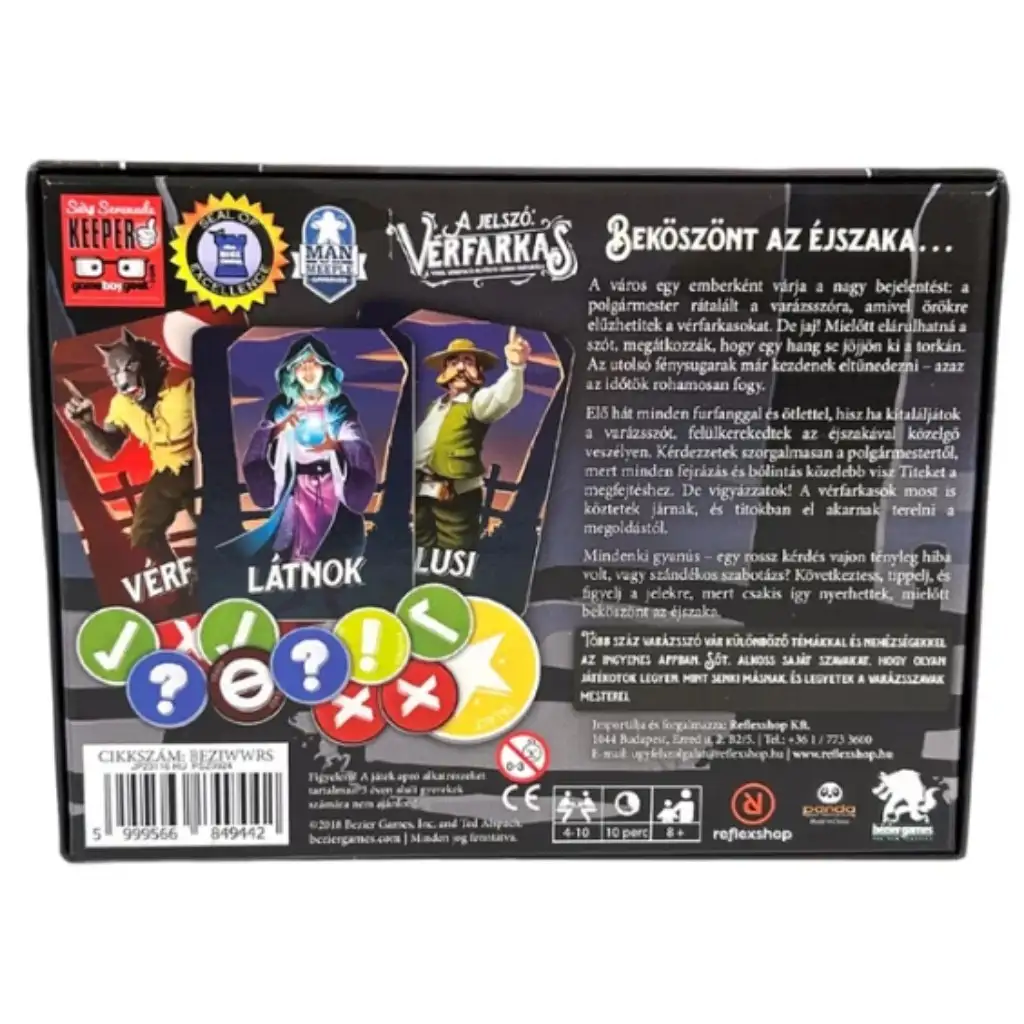 Heslo: Stolová hra Vlkolak kép 2