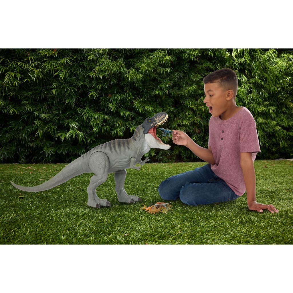 Jurský svet: Najnebezpečnejší dinosaurus - T-Rex - Mattel kép 6