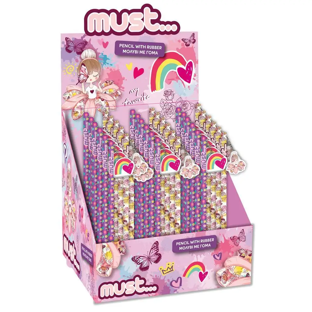 Must... Lányos grafitceruza kétféle változatban kép 1