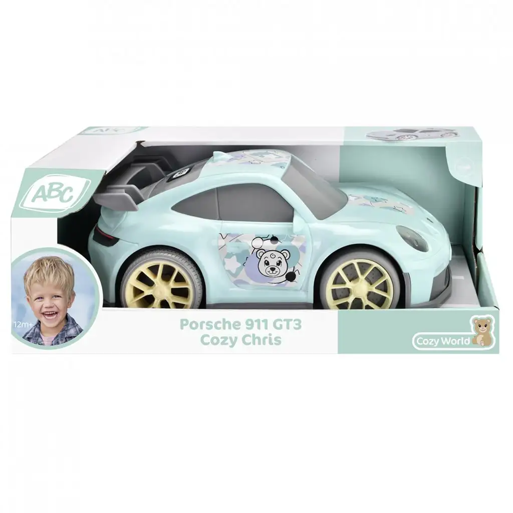 ABC Porsche 911 Cozy Chris 27cm kisautó - Simba Toys kép 1
