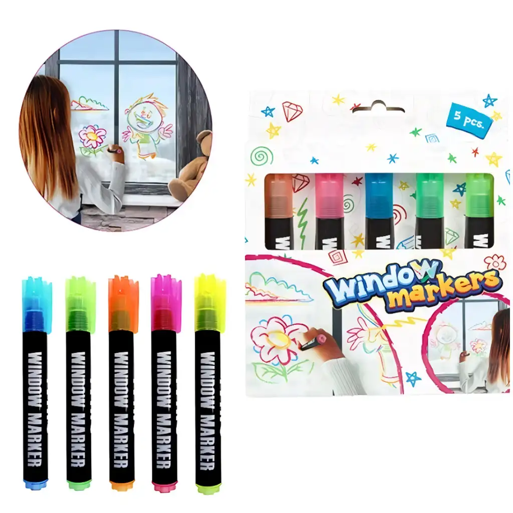 Sada fixiek na okná 5 ks kép 3