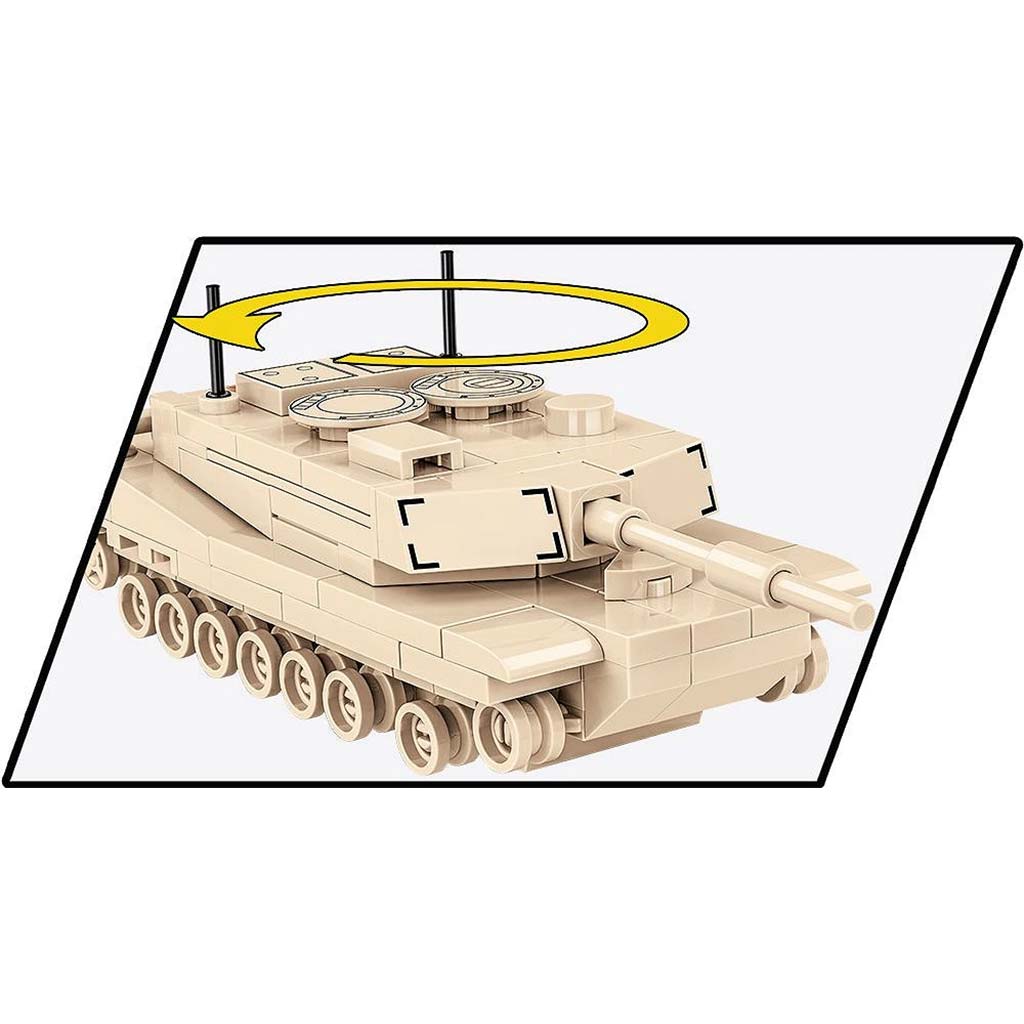 COBI: Stavebnica tanku Abrams M1A2 (3106) kép 3