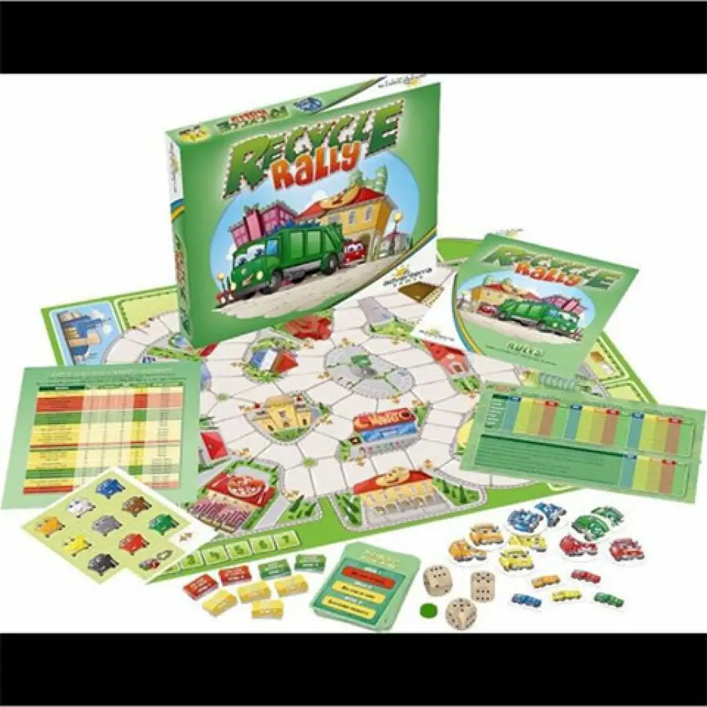 Adventerra: Recycle Rally - Selektívne Rally spoločenská hra (maď.jaz.)