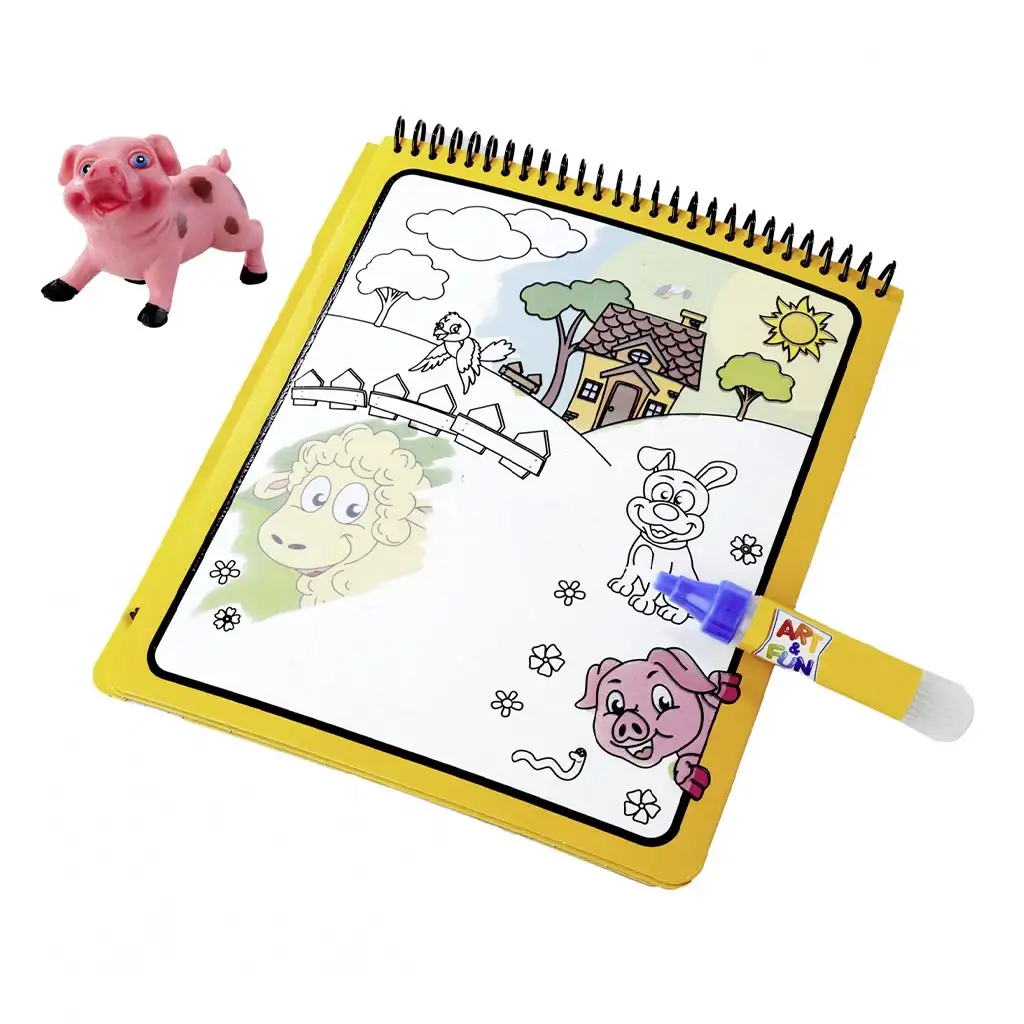 Art&Fun: Farma kreslenie vodou kreatívna hra - Simba Toys kép 2