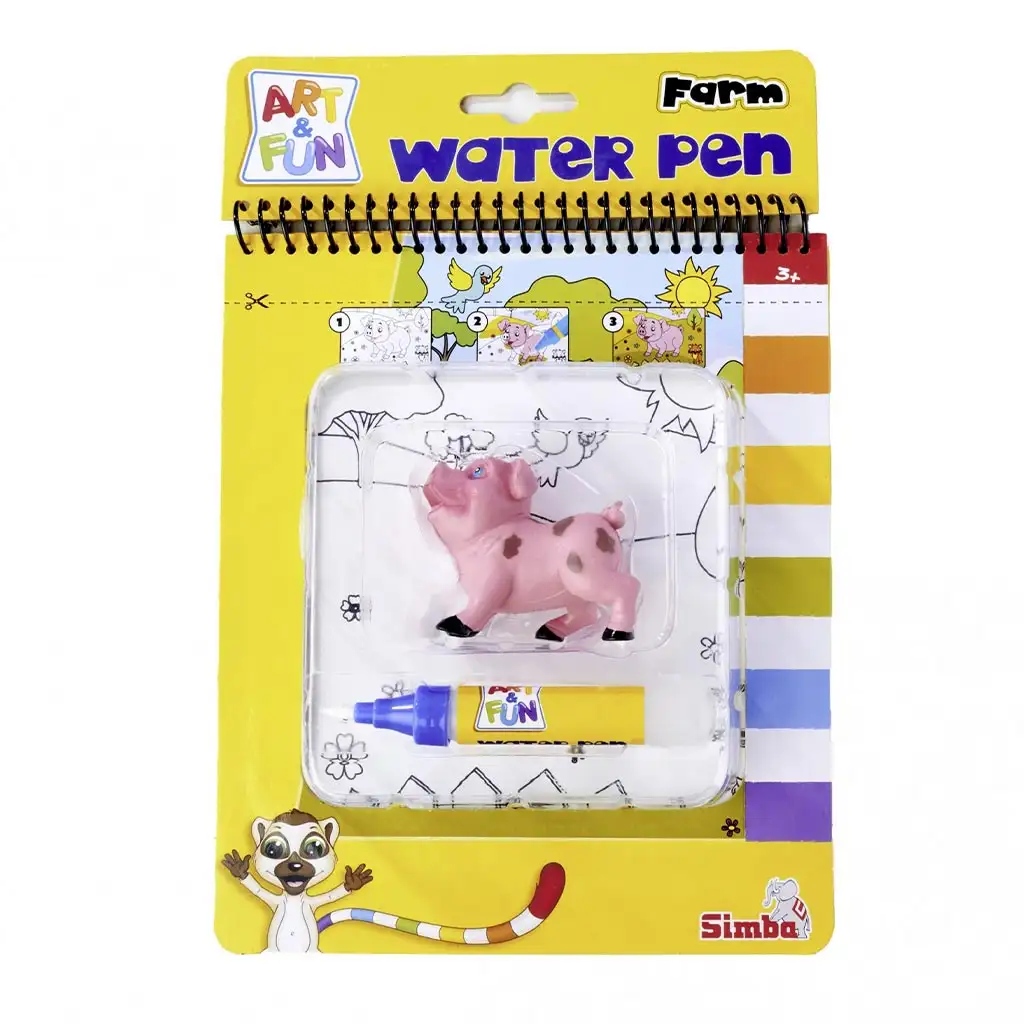 Art&Fun: Farma kreslenie vodou kreatívna hra - Simba Toys