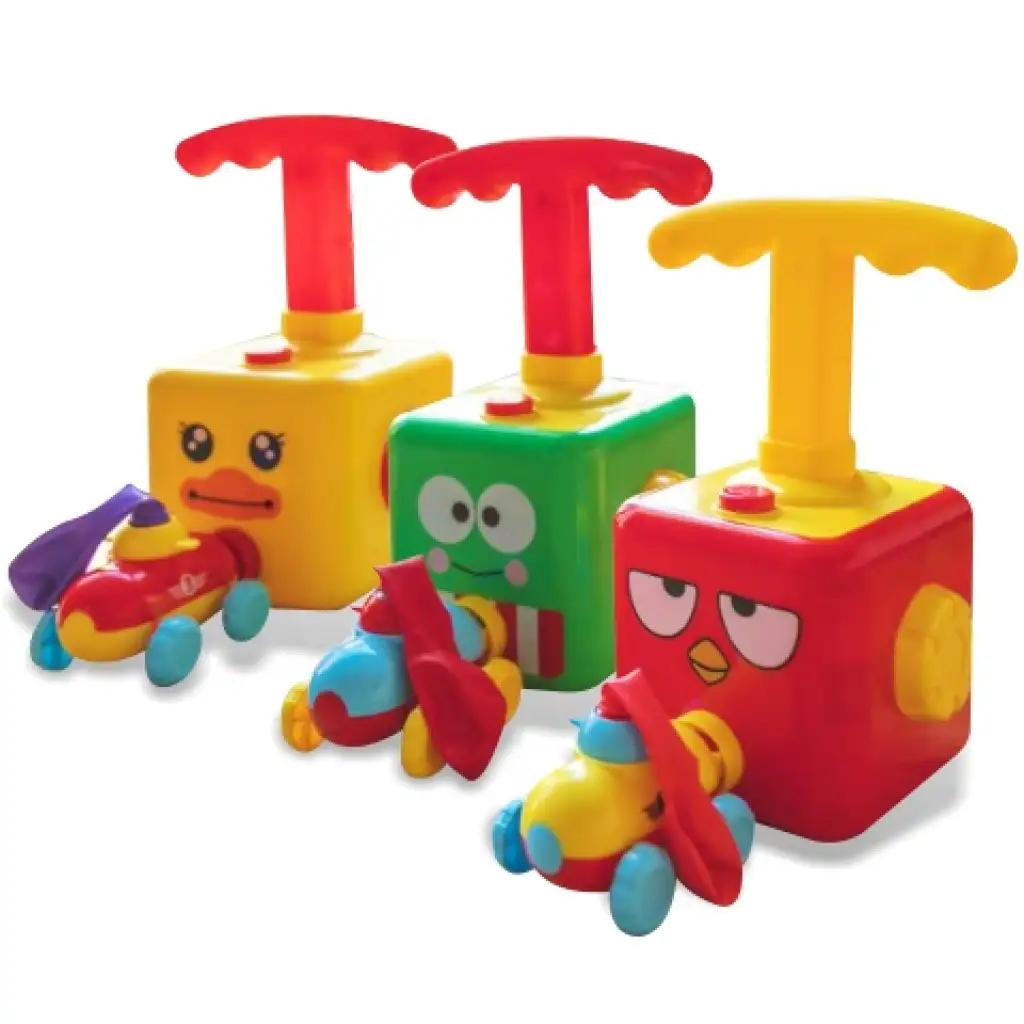 Air Pump Car - Vzduchom poháňané autíčko s pumpou vo viacerých verziách