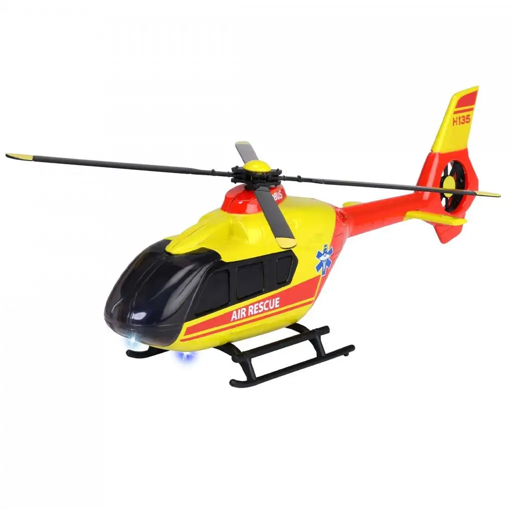 Majorette: Záchranársky vrtuľník Airbus H135 so svetlom a zvukom - Simba Toys kép 2