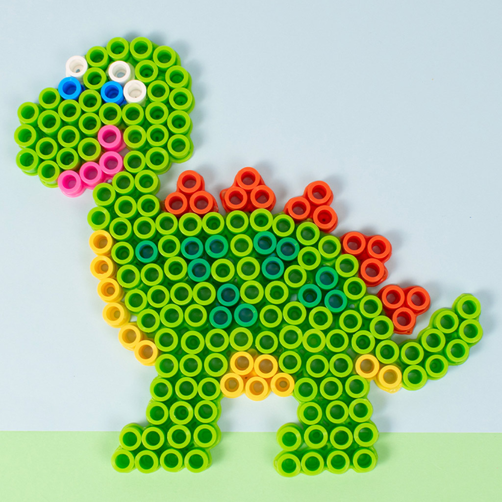 PlayBox: XL dinosauří zažehlovacia korálková podložka 1 ks kép 3