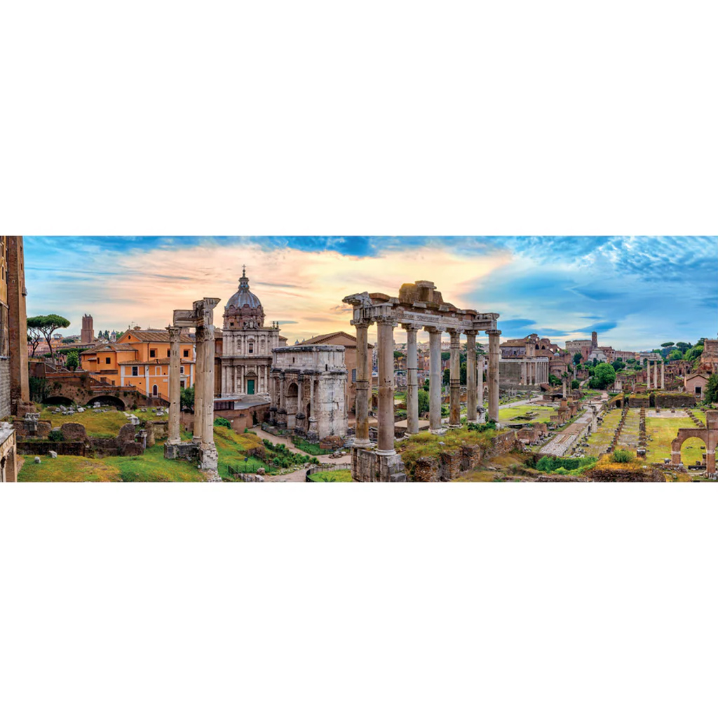 Súmrak nad Večným impériom 1000-dielové panoramatické puzzle - Clementoni kép 2