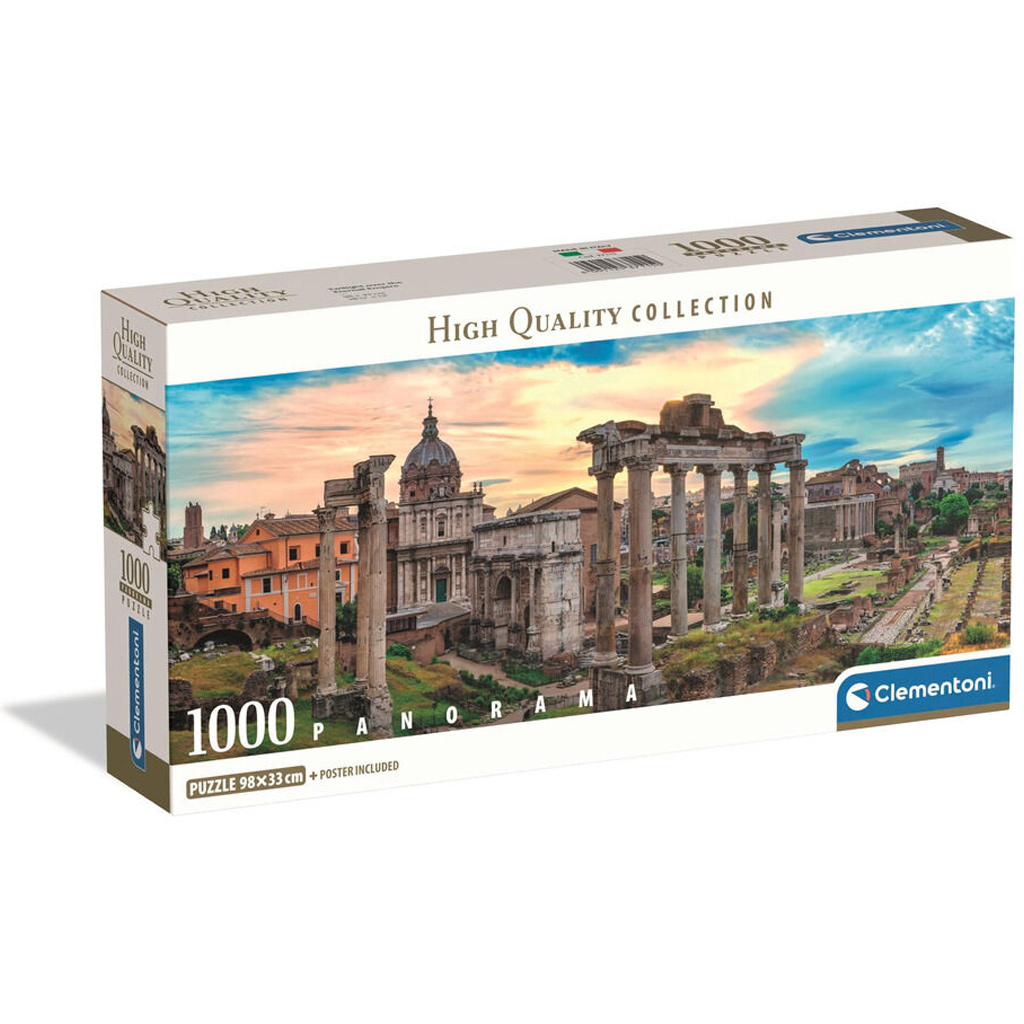 Súmrak nad Večným impériom 1000-dielové panoramatické puzzle - Clementoni