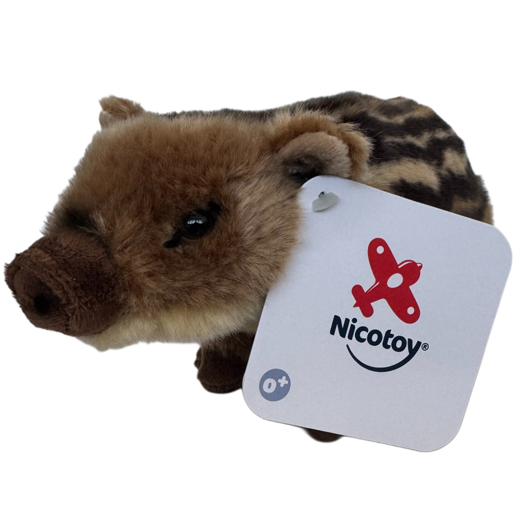 Nicotoy: Stojace plyšové mláďa diviaka 20 cm - Simba Toys kép 2