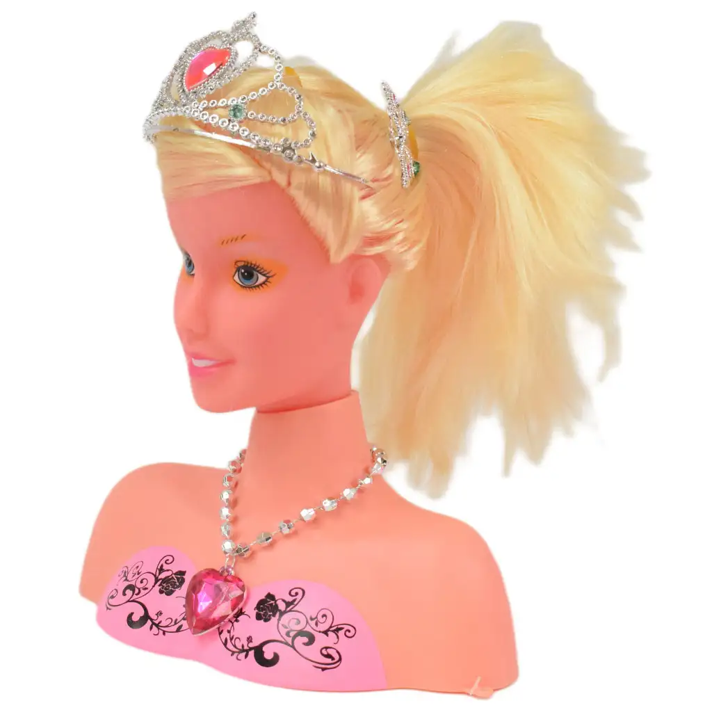 Angell: Česateľná hlava s diadémom a príslušenstvom kép 2